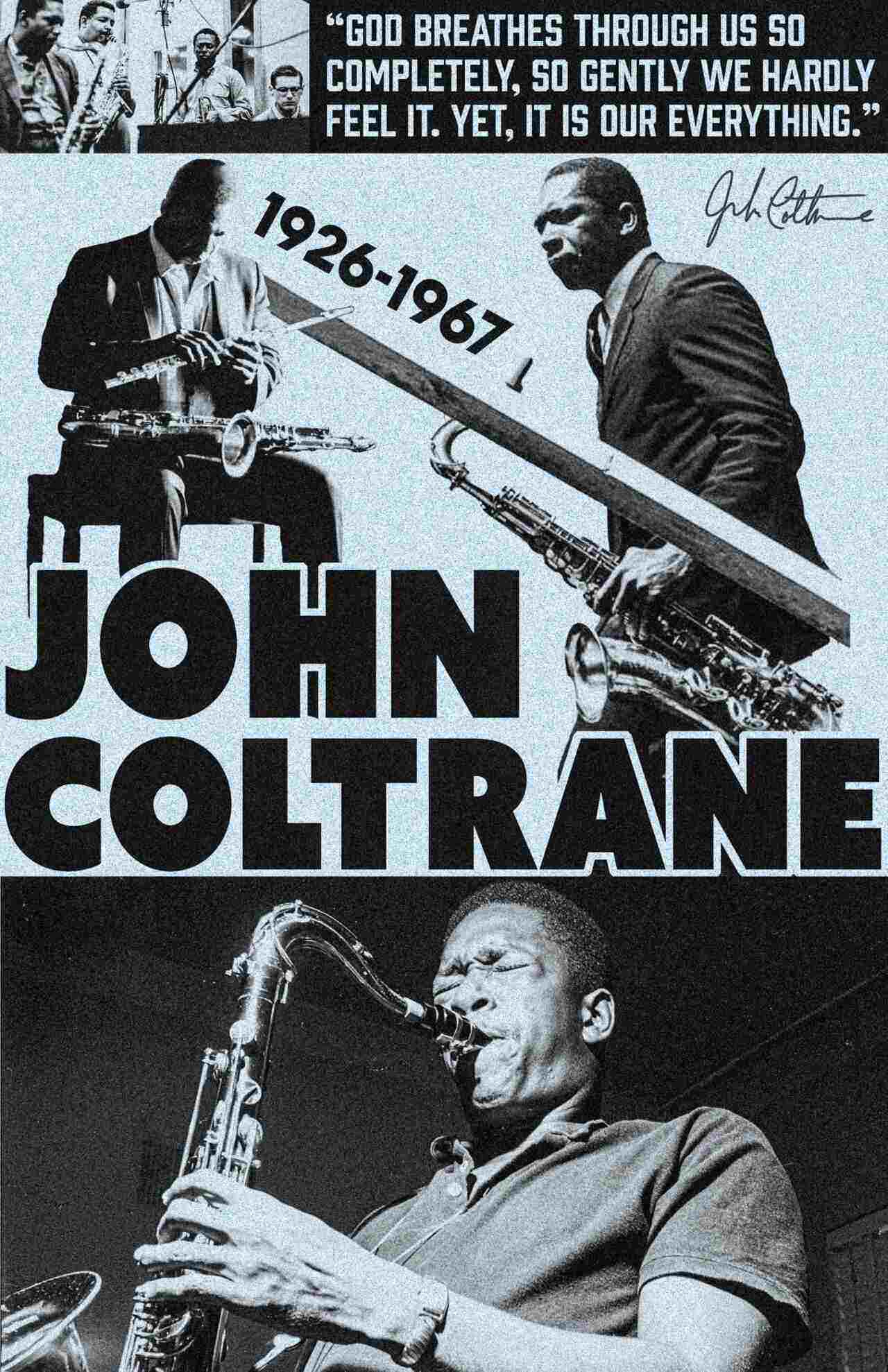 john coltrane poster